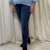 Diamante Legging in a Denim Blue