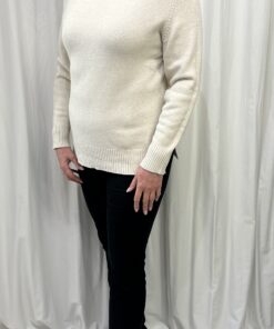 Ribbed turtle neck jumper