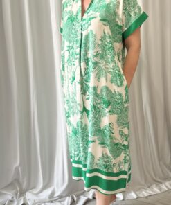 Animal Print Maxi Dress