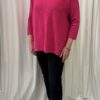 Round Neck Long Plain Jumper