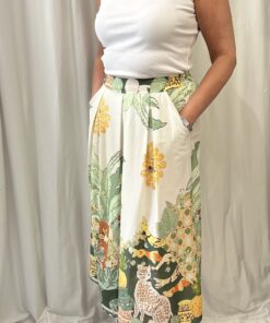 Garden Themed Cotton Skirt