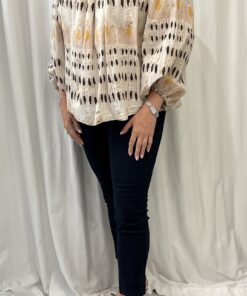 Pattern Gypsy Style Top