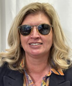 Steelfish Sunglasses Taormina Deppy in Amber Crystal